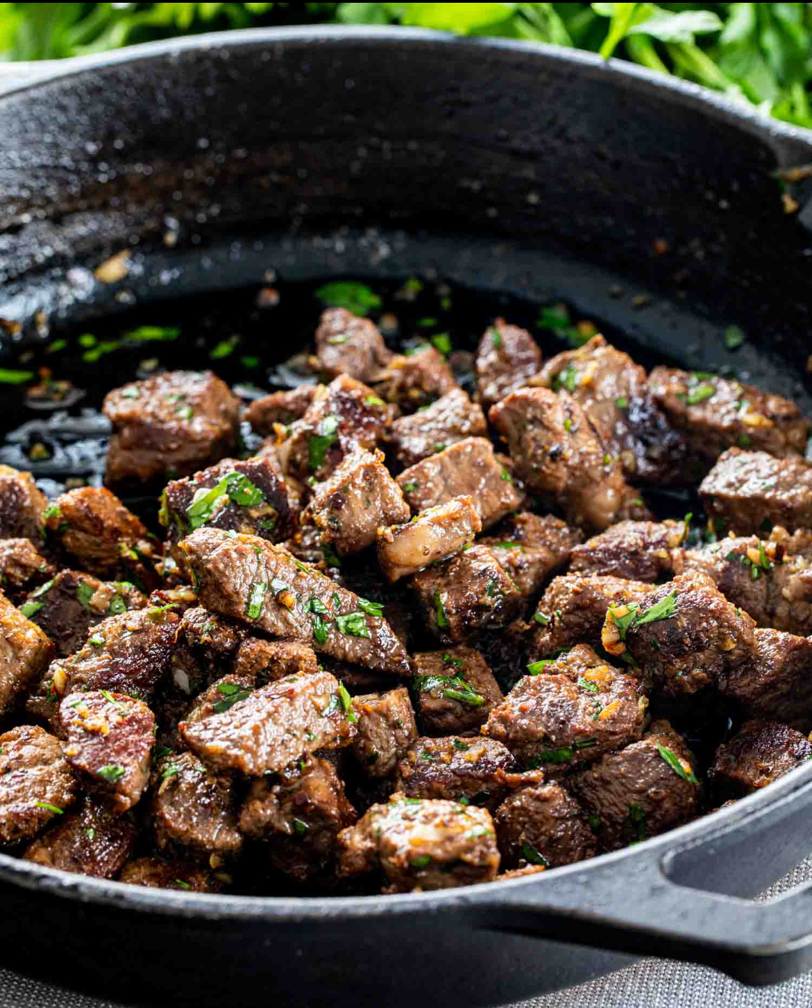 Steak Sweet Potatoes & Asparagus