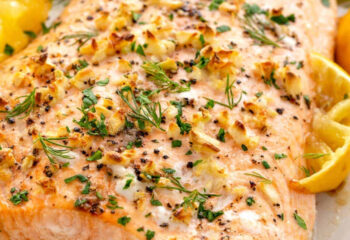 Atlantic Baked Salmon by the LB