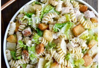 Avocado Crème Chicken Pasta