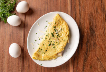 Egg & Cheese Omelette Breakfast